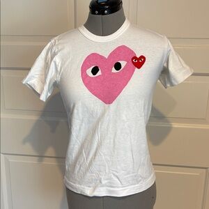 Comme des garçonns PLAY t shirt